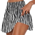 thumbnail image 2 of Babcutegg Women’s Summer Pleated Tennis Skirt – Athletic Stretch Yoga Skort with Built-in Shorts White Size XL, 2 of 7