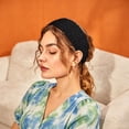 thumbnail image 5 of HAJWOH Women Crochet Headbands Boho Knitted Floral Elastic Hairband Vintage Head Wrap Hair Accessories, 5 of 5