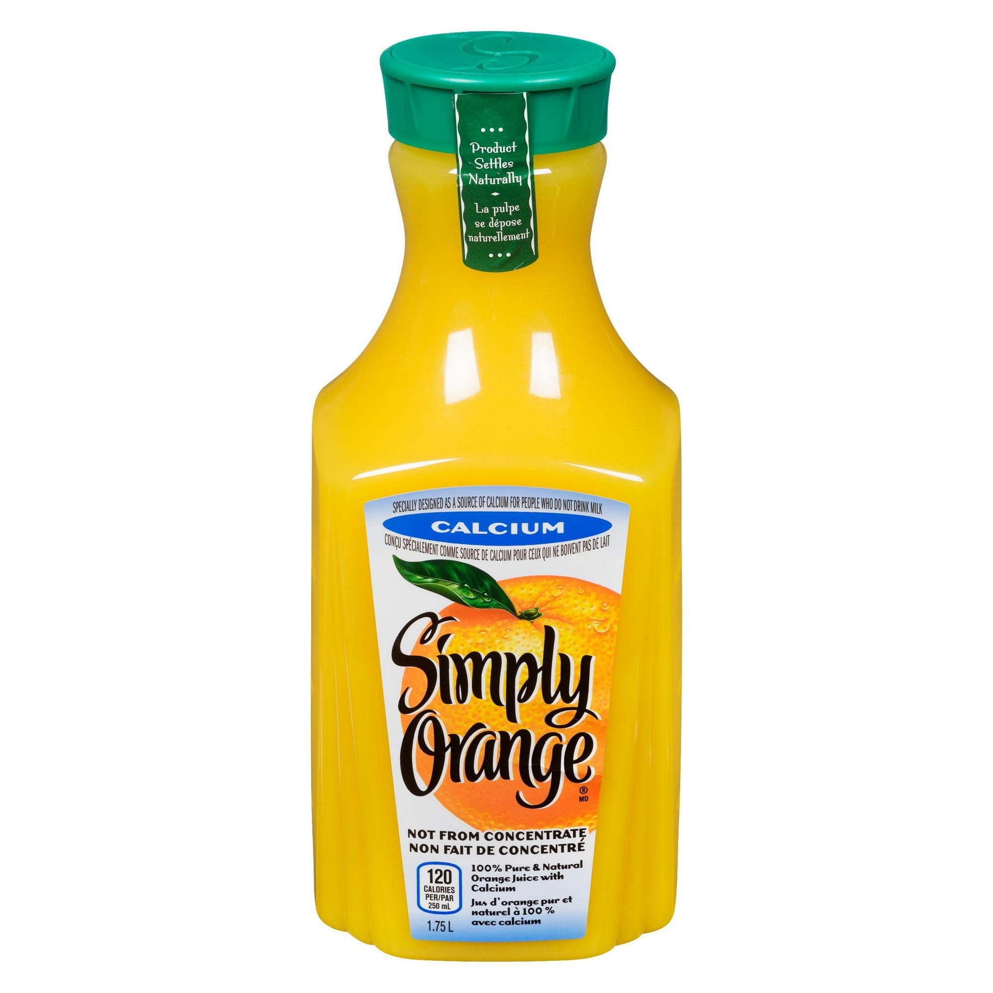 Simply - Jus d'orange avec Calcium 1.75L 1,75L
