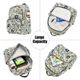 thumbnail image 5 of FORMRS Mini Backpack Purse for Women Travel Daypack Casual Shoulder Bag, Light Floral, 5 of 7