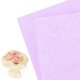 thumbnail image 1 of Uxcell Papel de Envoltura de Flores de 20 Hojas, Papel de Envoltura Floral de Papel Perlescente [Morado], 1 of 1
