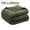 Army Green, variant on Unique Bargains 280GSM Flannel Fleece Throw Bed Blanket, 59" x 78", Taupe