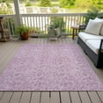 thumbnail image 6 of Addison Rugs Chantille Indoor/Outdoor Transitional Floral Blush Washable Rectangle Rug, 2'6" x 3'10", 6 of 6