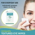 NOVEHA Eyelid & Lash Wipes for Itchy and Dry Eyes & Styes Pack of 60
