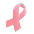 thumbnail image 4 of Broche de Cinta de Conciencia sobre el Cáncer Rosa con Borde Plateado Sunnimix Pin de la broche del esmalte de las mujeres, 4 of 8