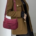 thumbnail image 4 of Multi-Pocket Zipper Crossbody Bag Fashionable Shoulder Bag with Adjustable Strap for Daily Use, 4 of 6
