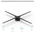 thumbnail image 4 of 3D Holographic Advertising Machine 50/56/85cm Holographic Projection Fan Aurora Stereo Imaging Party Decorations Revolving Imagination ,Holographic Video Projector, 4 of 6