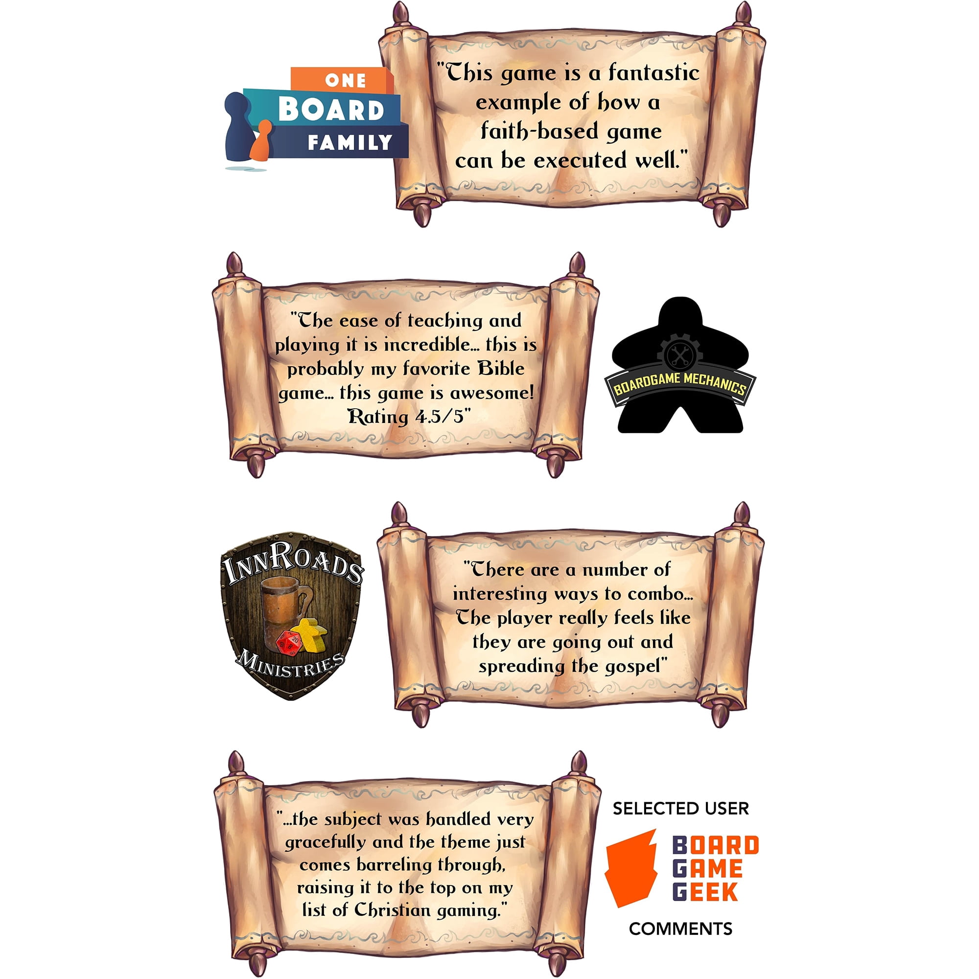 The Acts: Deluxe Edition - Christian Themed Worker Placement Board Game, Cobblestone Games, Ages 14+, 2-4 Players