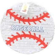 2-D Baseball Pinata 16" Sports Baseball Party Supplies Baseball Themed Birthday