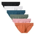 thumbnail image 2 of Men Briefs Low-rise U-Convex High Elasticity Fit Tight Cut Panties Breathable Teenager Briefs, 2 of 8