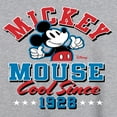 thumbnail image 3 of Disney - Mickey Mouse - Cool Since 1928 - Juniors Ideal Flowy Muscle T-Shirt, 3 of 5