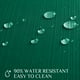 thumbnail image 2 of Mantel Softalker Jacquard verde, 152 x 213 cm, impermeable, 2 of 8