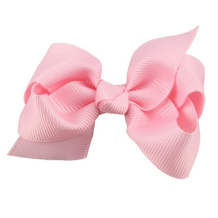 KABOER 2x Sweet Hair Bows Hairpin Barrettes Clip Boutique Kids Girls Gift 3