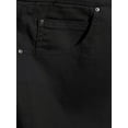thumbnail image 6 of Terra & Sky Women's Plus Size 5-Pocket Pull-On Denim Shorts, 6 of 7