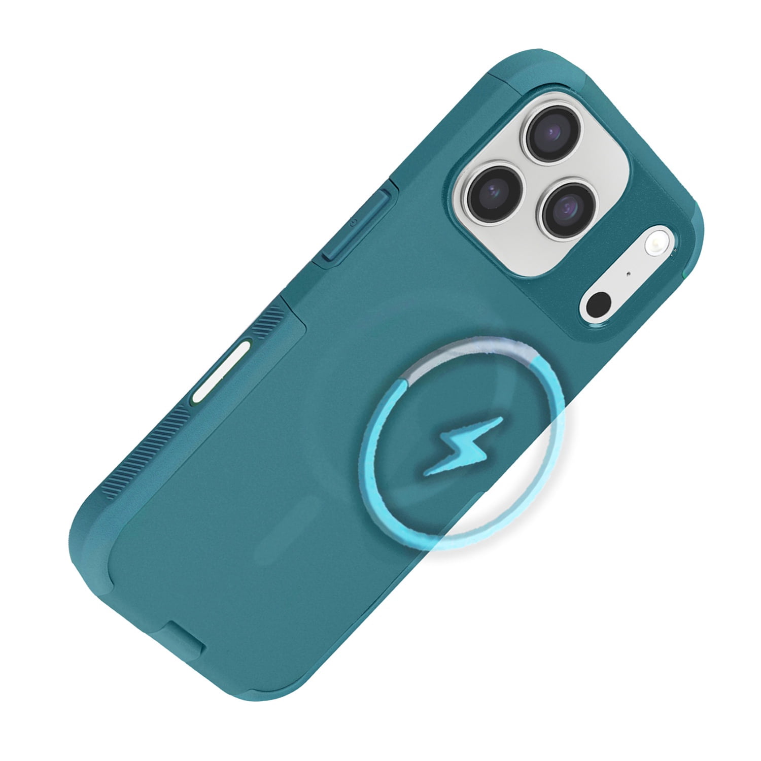 Dual Layer Cases with Wireless Charging for iPhone 17 Pro Max - Dark Green