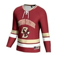 thumbnail image 2 of Unisex GameDay Greats  Maroon Boston College Eagles Lightweight Women's Hockey Team Fashion Jersey, 2 of 3