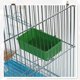 thumbnail image 5 of Comedero multifuncional para pájaros, cuenco de plástico, comedero colgante para pájaros, bebedero para pájaros con gancho, para pájaros pequeños, pinzones, periquitos, canarios y loros, 5 of 5