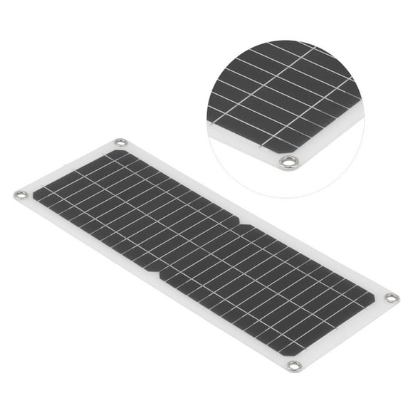 Peahefy Solar Panel Charger,Solar Panel Charging Kit,10W 12V USB Output Solar Panel Battery Charger Monocrystalline Silicon Solar Mobile Power Supply