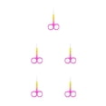 thumbnail image 2 of Seitruly Alicates para cutículas de uñas Tijeras de acero inoxidable Galvanoplastia Spray Oro Rosa Type2 NO2, 2 of 6