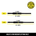 thumbnail image 3 of Gold?s Gym Black Weightlifting Belt, Extra Large, 3 of 4