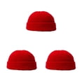 thumbnail image 2 of Gorro de hilo de punto de invierno Sonducket diseño informal para exteriores color Rojo, 2 of 6