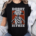 thumbnail image 3 of Unisex Harry Potter Dobby Graphic T-Shirt, Sizes S-5XL, Tbun Men's And Women's Graphic Tee 100% Cotton by TBun, Full Sizes S-5XL, 3 of 5