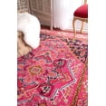 thumbnail image 2 of nuLOOM Mackenzie Vintage Runner Rug, 2' 6" x 12', Violet Pink, 2 of 7