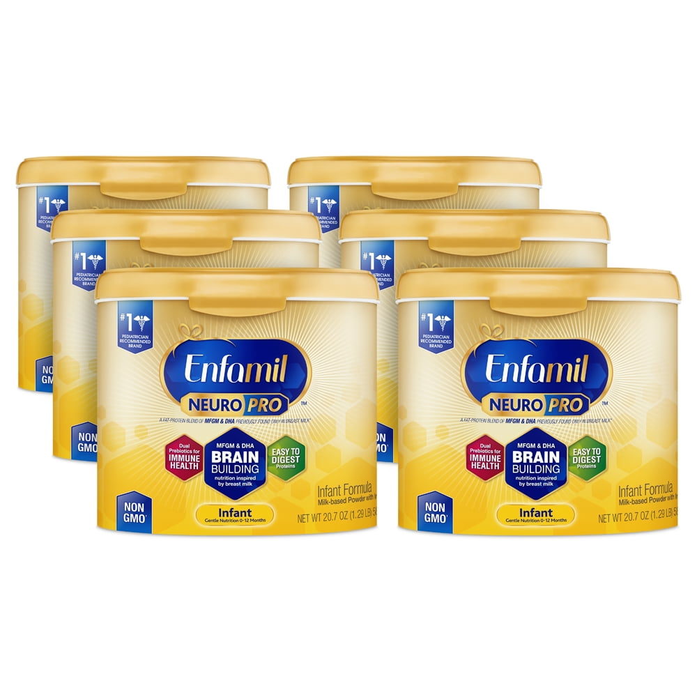 Enfamil Neuropro Baby Formula, Brain Building Nutrition Reusable Tub