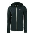 thumbnail image 2 of Women's Cutter & Buck  Navy Washington Nationals Daybreak Eco Recycled Full-Zip Hoodie, 2 of 3