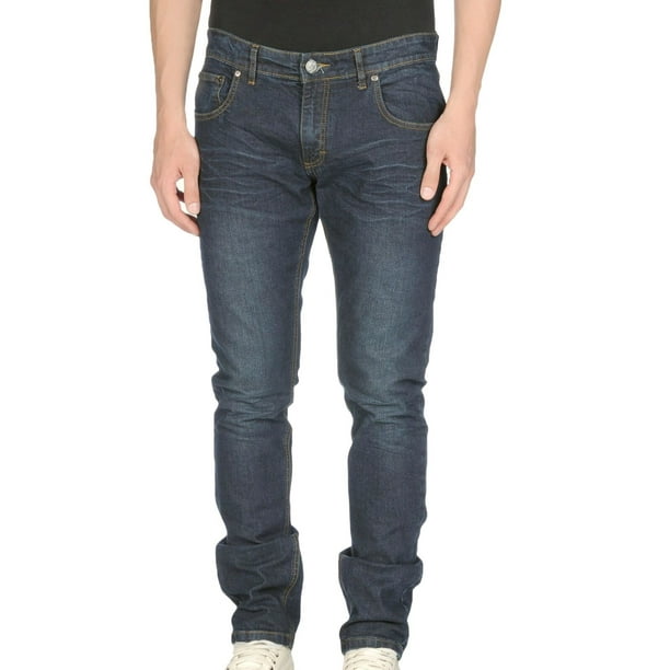 Beverly Hills Polo Club Jeans - Mens Jeans Dark Wash 44x30 Slim 44 ...