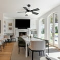 thumbnail image 6 of Sofucor 42'' Black Bedroom Ceiling Fans with Lights and Remote, 6 of 12