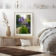 thumbnail image 6 of Diamond Art Kits for Adults - 5d Blooming Purple Iris Garden Path Diamond Painting for Adults, Diamond Art for Adults Beginners, Diamond Painting Kits for Adults for Home Wall Decor, 6 of 7