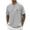 Light Gray, variant on Men's Palm Tree Print Raglan Sleeve T-Shirt, Summer Island Graphic Tee, Casual Cotton Crew Neck with Tropical Style