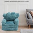 thumbnail image 3 of Portable and Foldable Kids Couch, Cartoon Crown Pattern, Soft Material, Multi Functional, Recommended for Kindergarten Reading, 3 of 7