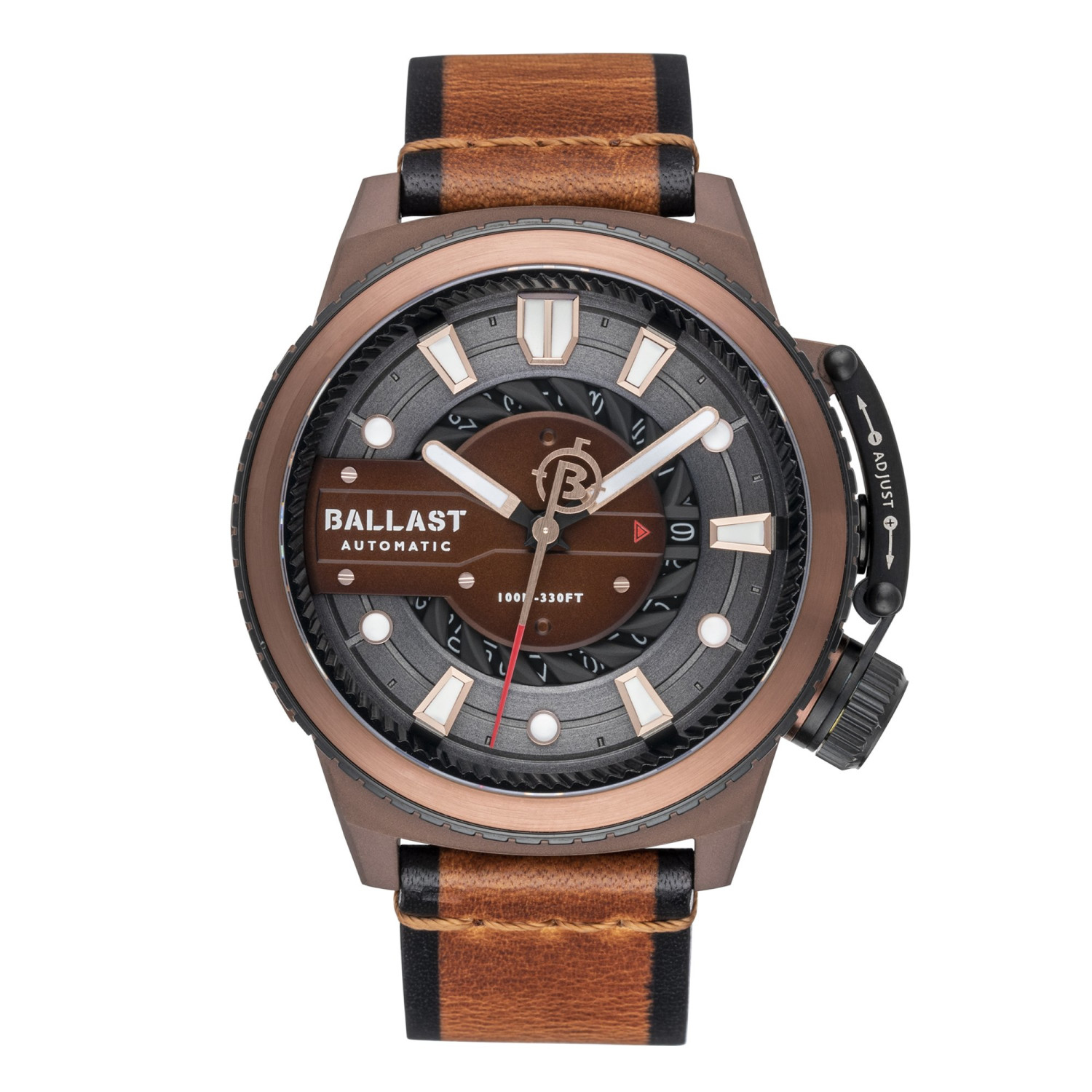 Ballast Ballast Men's Trafalgar Titanium BL313503 Brown Leather