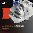 thumbnail image 3 of A-Premium AC Compressor with Clutch Compatible with Mercedes-Benz C230 C300 C350 CLK320 E320 E350 E500 GLK350 ML320 S430 S500 S600 SLK280 C63 CL55 CL65, 3 of 8