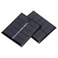 thumbnail image 4 of Cargador de panel solar, 2 piezas Panel solar 0.5W Panel de células solares Módulo de panel solar Características mejoradas Jadeshay A, 4 of 8