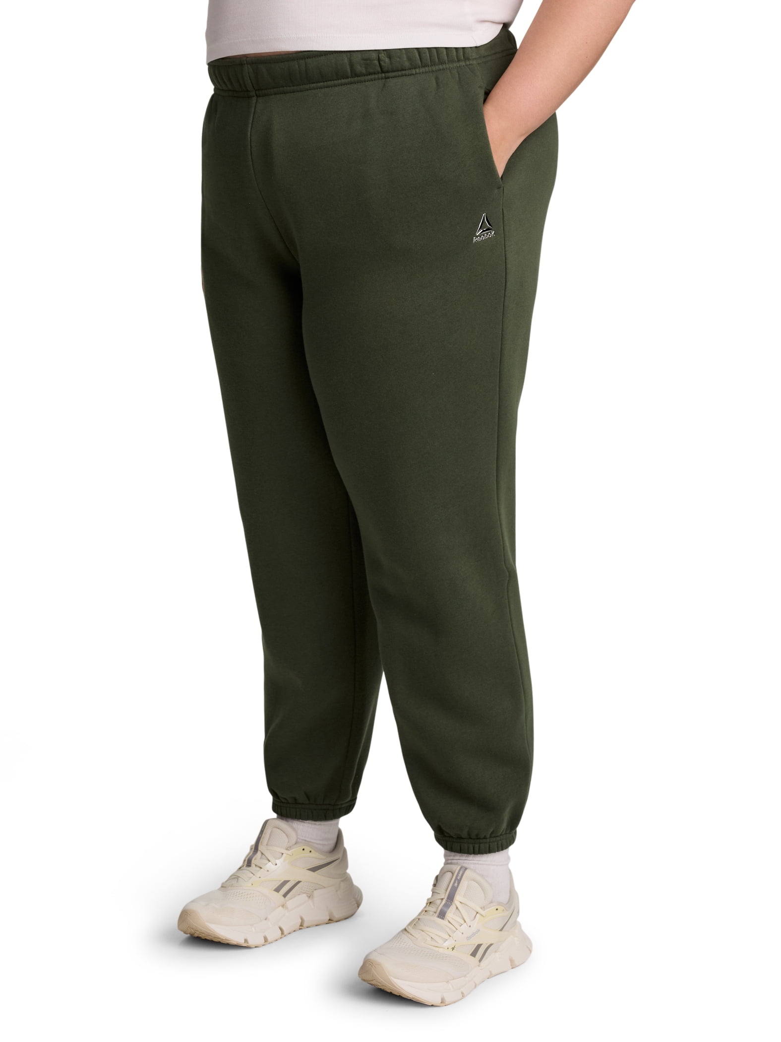Reebok Women's Game Day Fleece Cinched Hem Jogger, Sizes: XS-4X
