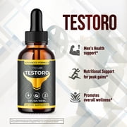 Testoro Drops Maximum Strength Support Liquid Supplement (90 Servings)