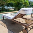 thumbnail image 6 of Arkwright Las Rayas Chaise Lounge Cover - 100% Cotton Terry Pool Towel - 30 x 85 in. - (Bulk Case of 12) Light Grey, 6 of 9