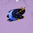 thumbnail image 4 of Inktastic Owl Decorating the Night with Moon and Stars Boys or Girls Baby Bodysuit, 4 of 5