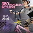thumbnail image 3 of Akaber 20 Inch Bike, BMX Bikes for 6-14, Bike with 4 Pegs, High-Carbon Steel BMX Frame, 360° Handlebar Rotation, 3 of 7