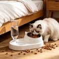 thumbnail image 7 of Pet Bowl Plastic Auto Water Dispenser Double Drinking Station No Spill Non-Slip for Small Medium Dogs Cats by MPOISVA, 7 of 7