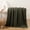Olive Green, variant on Battilo Cream Waffle Throw Blanket,Lightweight Decorative Chenille Blanket for Farmhouse Home Decor,50"x60"