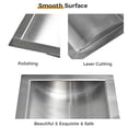 thumbnail image 4 of Marada 8-10IN Cash Window Drop-In Deal Tray Business Banks 304 Stainless Steel Multiple, 4 of 6
