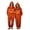 Orange, variant on XINPING Cozy Hooded Halloween Pumpkin Jumpsuit for Adults With Pocket Feature Festive Party Bodysuit