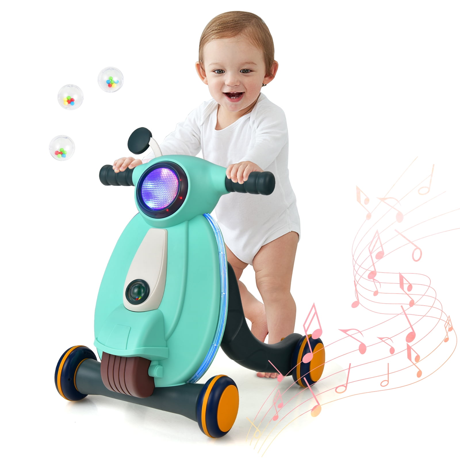 Infans Baby Sit to Stand Learning Walker w/ Lights & Sounds Kids