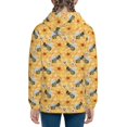 thumbnail image 6 of Kdxio Bee Wasp Pattern Kids Boys Girls Zip Up Hoodie 3D Printed Hooded Sweatshirt Hoody Coat with Pocket 7-12 Y-Small, 6 of 6
