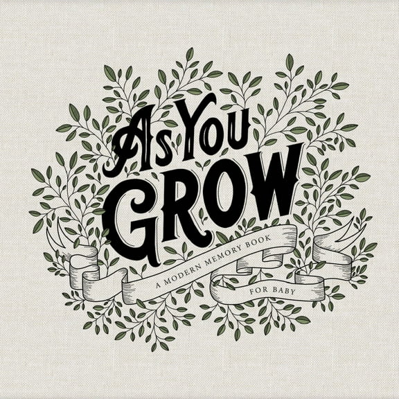 As You Grow : A Modern Memory Book for Baby (Hardcover)