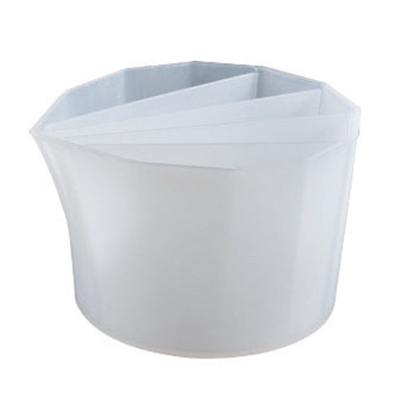 Ruanlalo Multi Channel Split Cup for Paint Pouring Reusable Resin Mixing Cup Silicone Fluid Art Split Cup for Acrylic Paint Epoxy Resin Art Drawing Accessories